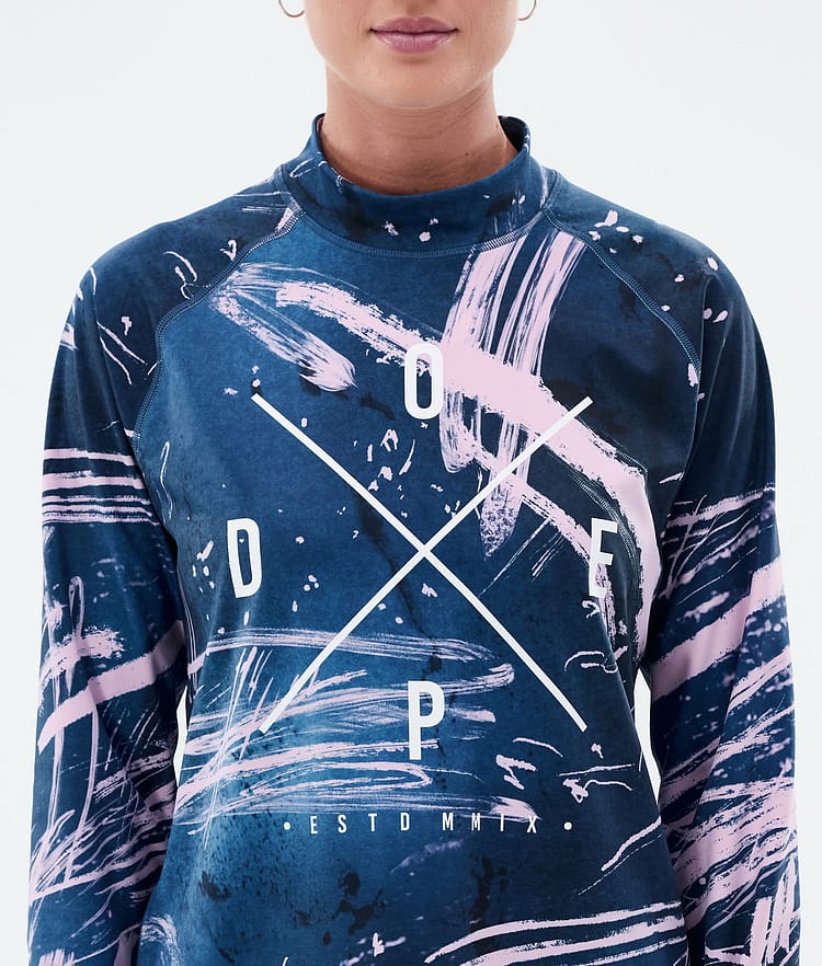 Dope Snuggle W Funktionsshirt Damen 2X-Up Carvings Pink, Bild 6 von 7