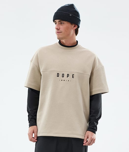 Dope Forge Fleecepullover Herren Sand