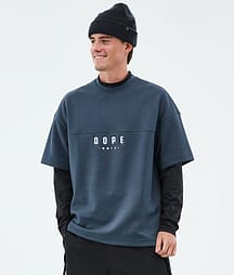 Dope Forge Midlayer T-Shirt Herren Metal Blue