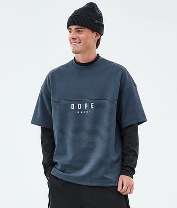 Dope Forge Midlayer T-Shirt Metal Blue