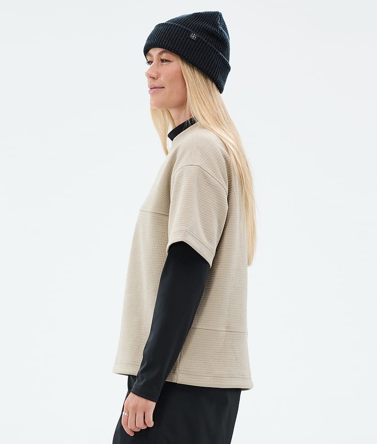 Dope Forge W Fleecepullover Damen Sand, Bild 5 von 6