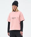 Dope Forge W Fleecepullover Damen Soft Pink