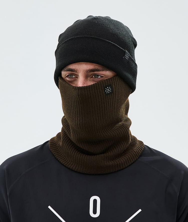 Dope 2X-Up Knitted Schlauchtuch Dark Brown, Bild 2 von 3