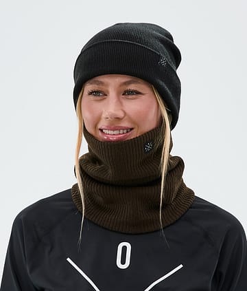 Dope 2X-Up Knitted Schlauchtuch Dark Brown