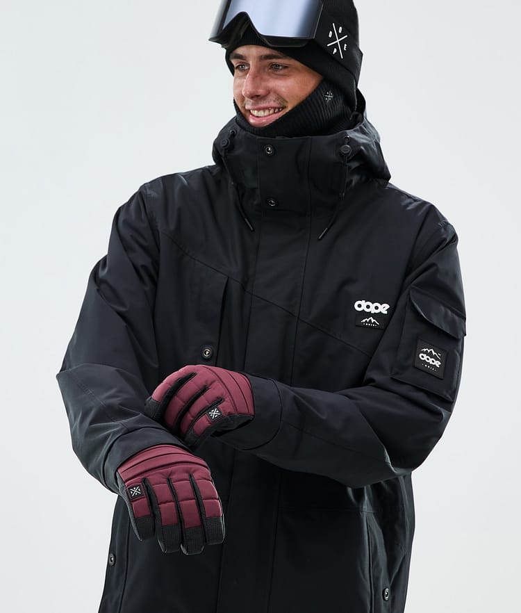 Dope Ace Skihandschuhe Burgundy, Bild 4 von 4