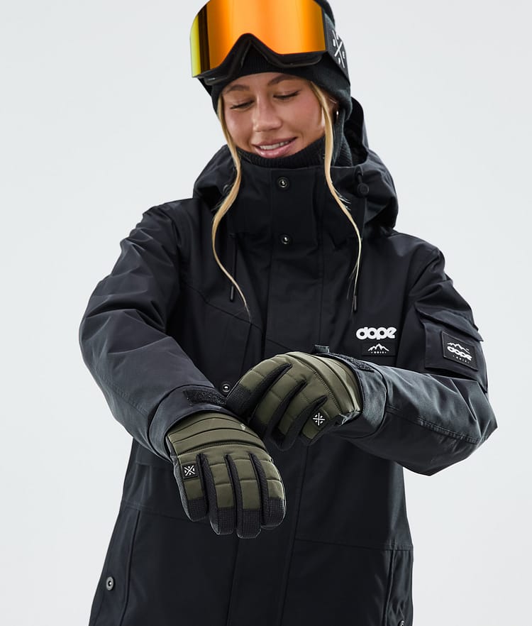Dope Ace Skihandschuhe Olive Green, Bild 4 von 4