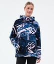Dope Cozy II W Fleece Hoodie Damen Carvings Pink