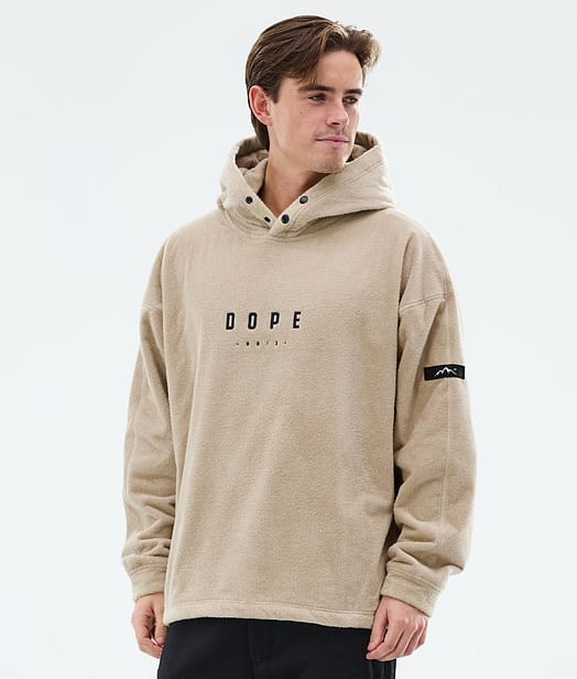 Dope Sublime Fleece Hoodie Herren Sand