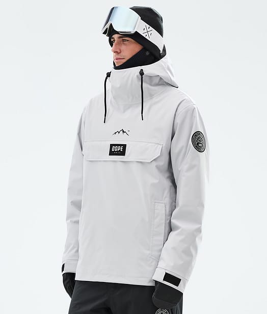 Dope Blizzard Snowboardjacke Herren Light Grey