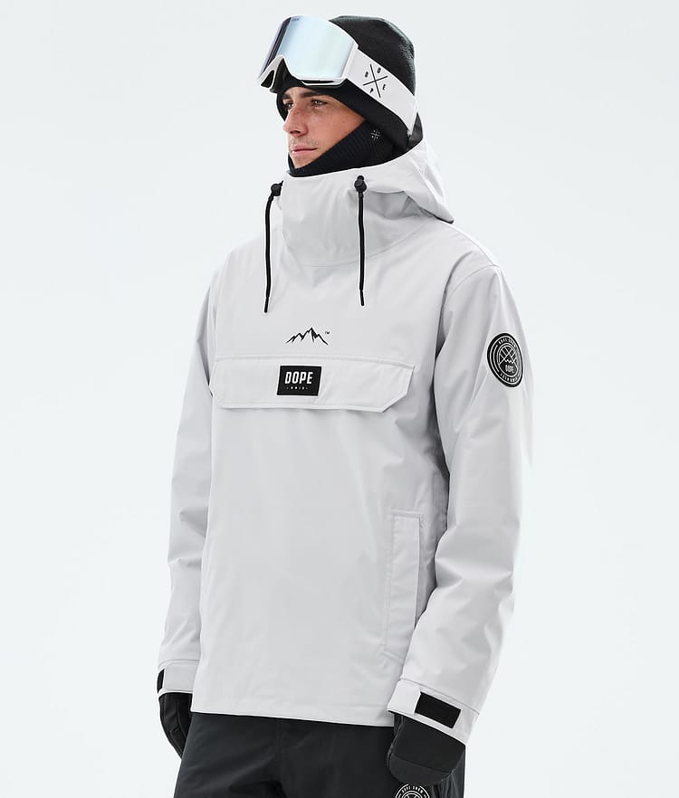 Dope Blizzard Snowboardjacke Herren Light Grey, Bild 1 von 8