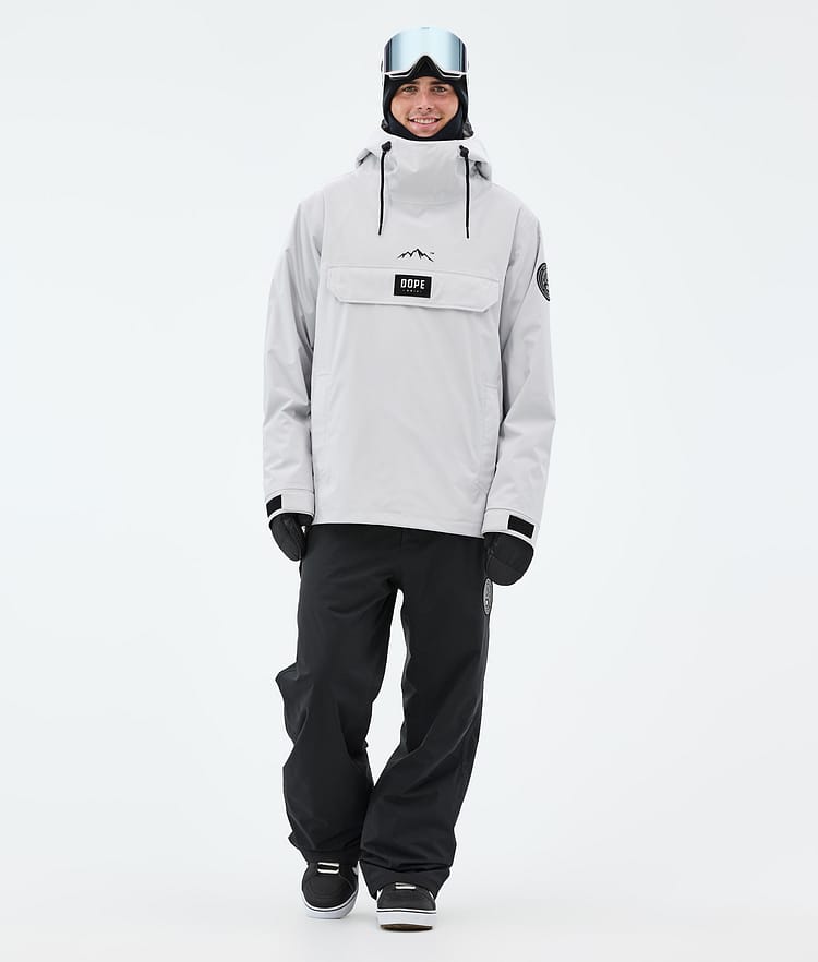 Dope Blizzard Snowboardjacke Herren Light Grey, Bild 2 von 8