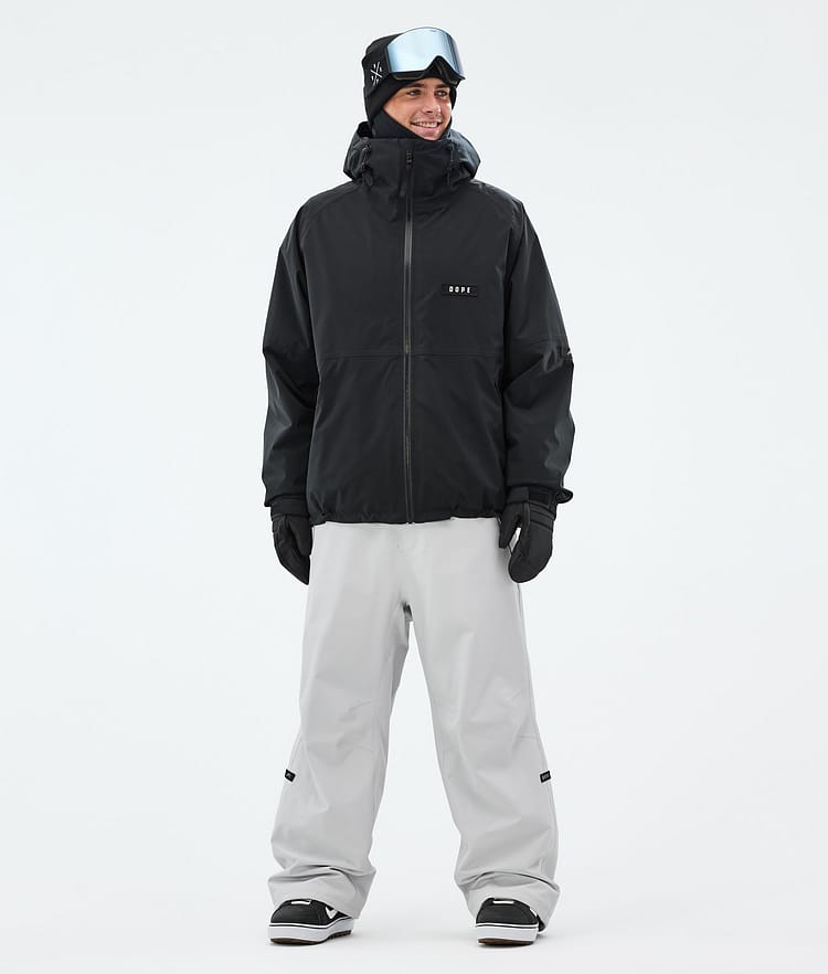 Dope Big Snowboardhose Herren Light Grey, Bild 2 von 5