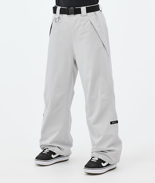Dope Big W Snowboardhose Damen Light Grey
