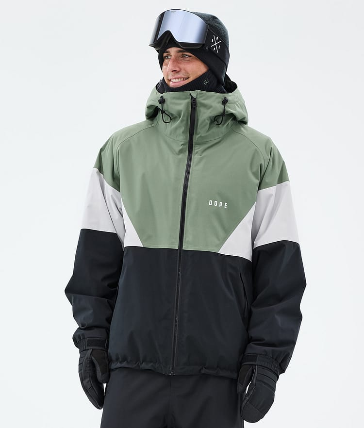Dope Spartan Skijacke Herren Sport Moss Green/Light Grey/Black, Bild 1 von 8