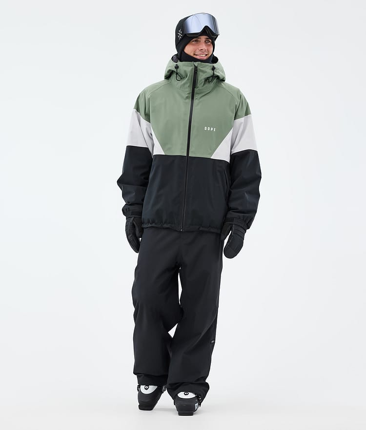 Dope Spartan Skijacke Herren Sport Moss Green/Light Grey/Black, Bild 2 von 8