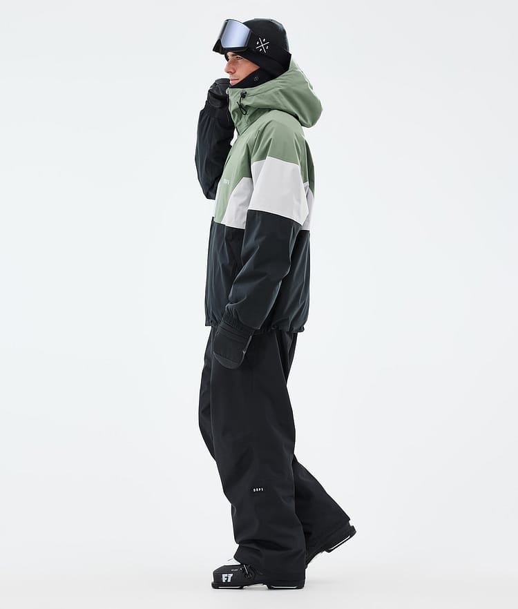 Dope Spartan Skijacke Herren Sport Moss Green/Light Grey/Black, Bild 3 von 8