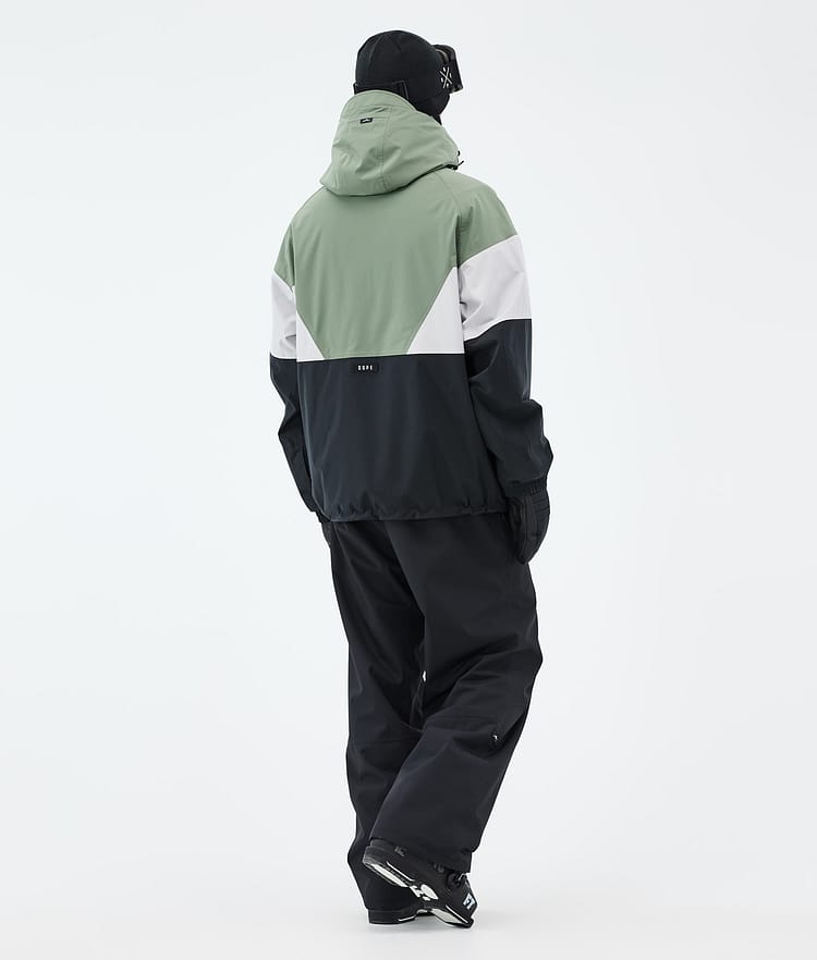 Dope Spartan Skijacke Herren Sport Moss Green/Light Grey/Black, Bild 4 von 8