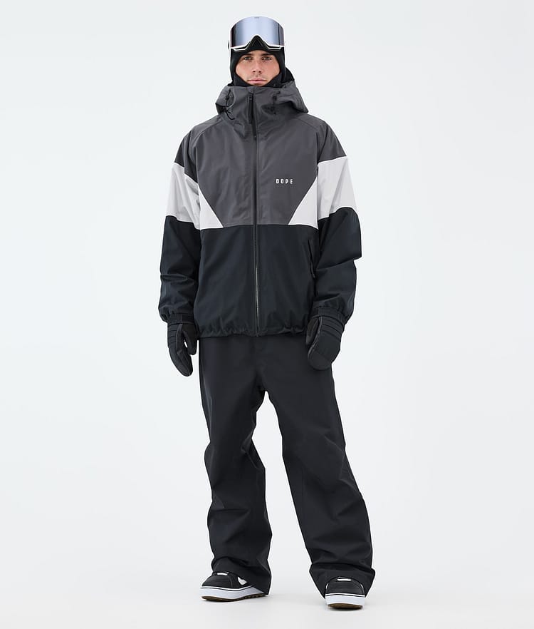 Dope Spartan Snowboardjacke Herren Sport Phantom/Light Grey/Black, Bild 2 von 8