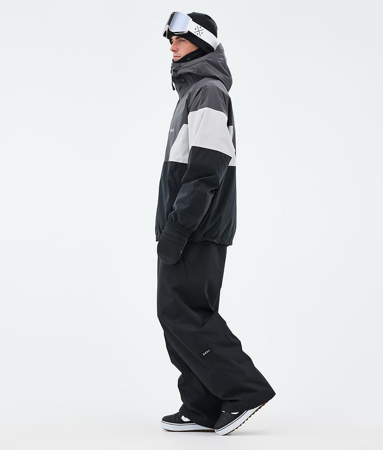 Dope Spartan Snowboardjacke Herren Sport Phantom/Light Grey/Black, Bild 3 von 8