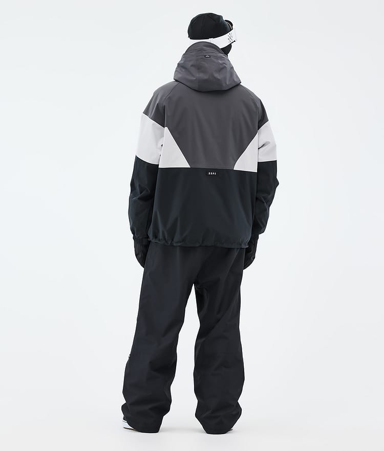 Dope Spartan Snowboardjacke Herren Sport Phantom/Light Grey/Black, Bild 4 von 8