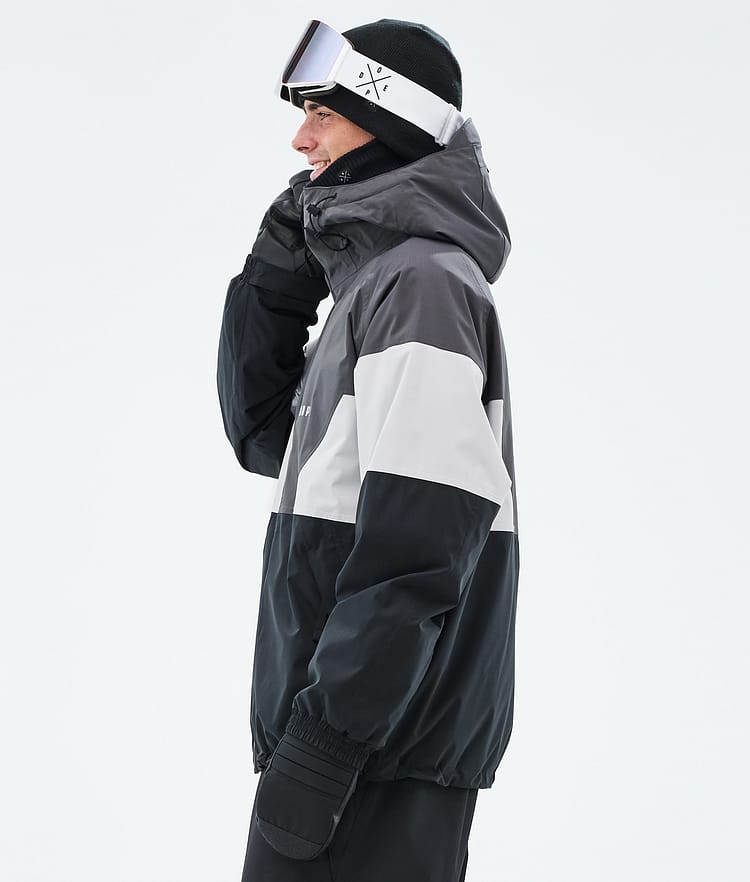 Dope Spartan Snowboardjacke Herren Sport Phantom/Light Grey/Black, Bild 5 von 8