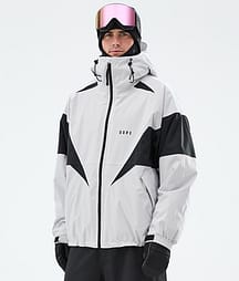 Dope Spartan Snowboardjacke Herren Spike Light Grey/Black