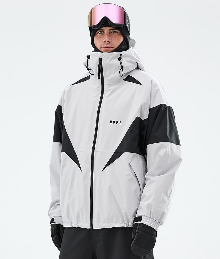 Dope Spartan Snowboardjacke Herren Spike Light Grey/Black, Bild 1 von 8