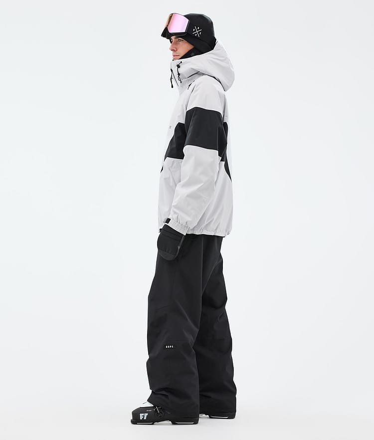 Dope Spartan Skijacke Herren Spike Light Grey/Black, Bild 3 von 8
