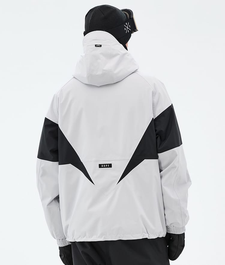 Dope Spartan Snowboardjacke Herren Spike Light Grey/Black, Bild 6 von 8