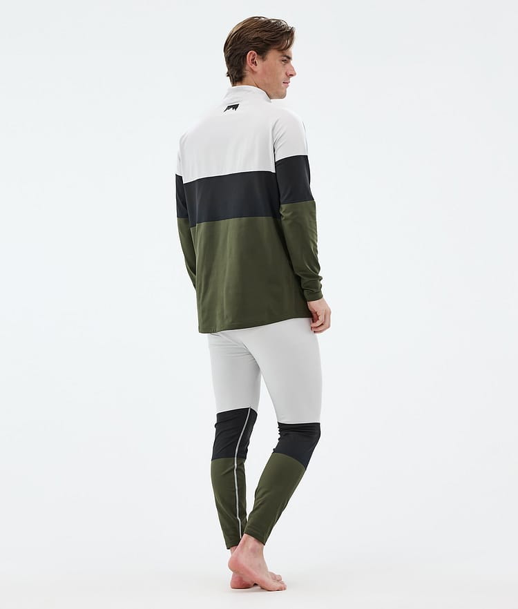 Montec Alpha Funktionshose Herren Light Grey/Black/Olive Green, Bild 4 von 7