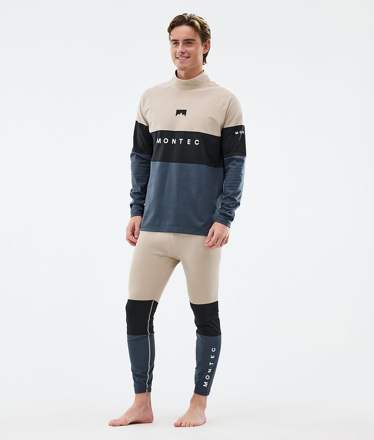 Montec Alpha Funktionshose Herren Sand/Black/Metal Blue, Bild 3 von 7
