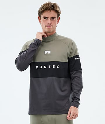Montec Alpha Funktionsshirt Greenish/Black/Phantom