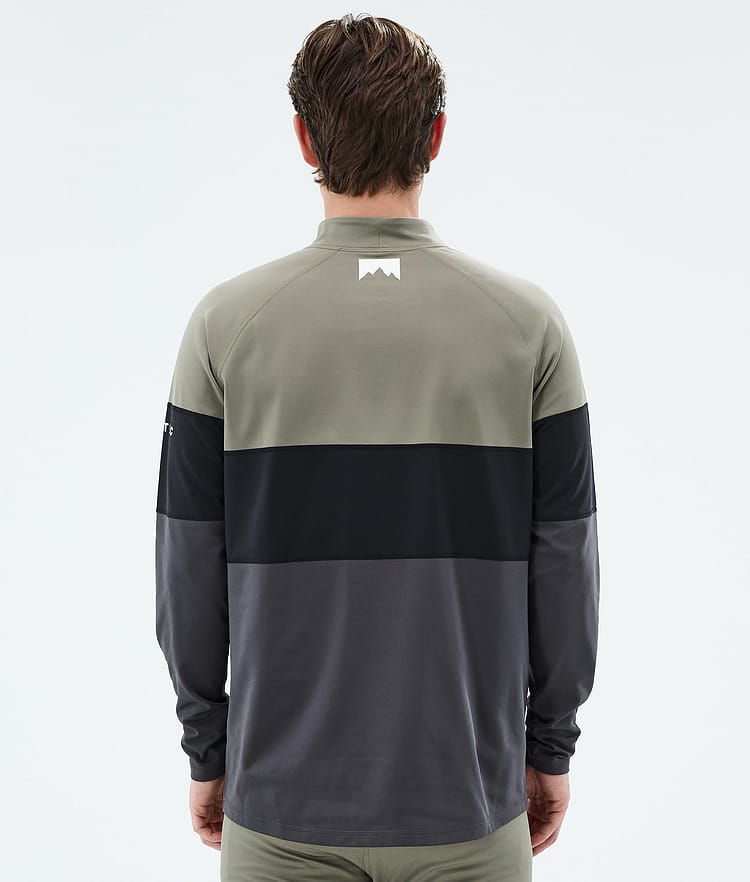 Montec Alpha Funktionsshirt Herren Greenish/Black/Phantom, Bild 5 von 5