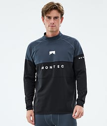 Montec Alpha Funktionsshirt Herren Metal Blue/Black
