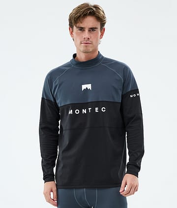 Montec Alpha Funktionsshirt Metal Blue/Black