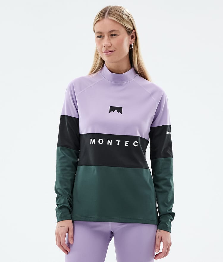 Montec Alpha W Funktionsshirt Damen Faded Violet/Black/Dark Atlantic, Bild 1 von 5