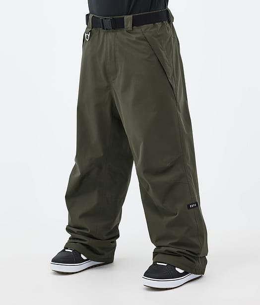Dope Big Snowboardhose Herren Olive Green