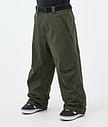 Dope Big Snowboardhose Herren Olive Green