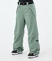 Dope Big W Snowboardhose Damen Faded Green