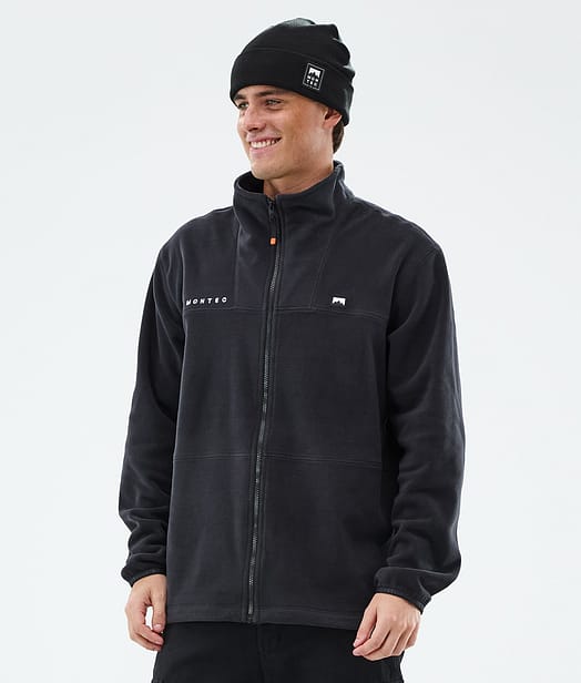 Montec Bravo Fleecepullover Herren Black