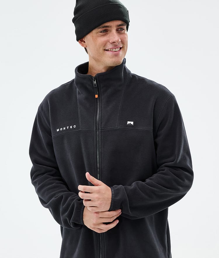 Montec Bravo Fleecepullover Herren Black, Bild 2 von 5