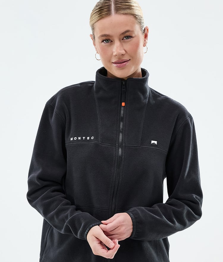 Montec Bravo W Fleecepullover Damen Black, Bild 2 von 5