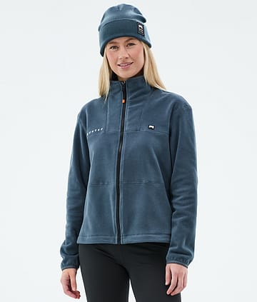 Montec Bravo W Fleecepullover Damen Metal Blue