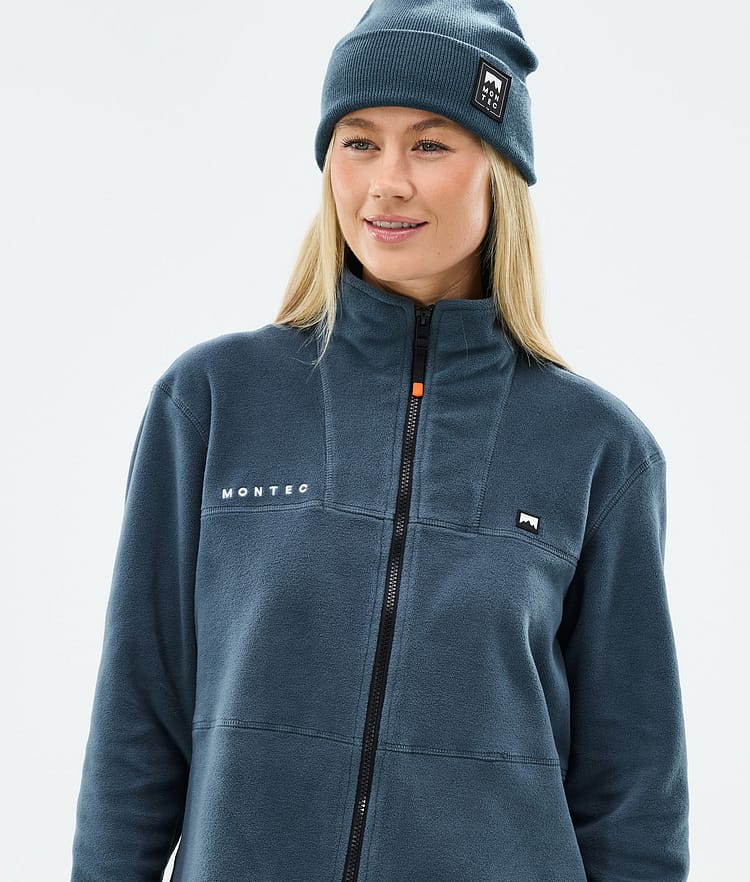 Montec Bravo W Fleecepullover Damen Metal Blue, Bild 2 von 5
