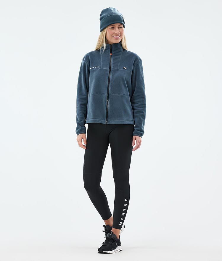 Montec Bravo W Fleecepullover Damen Metal Blue, Bild 3 von 5