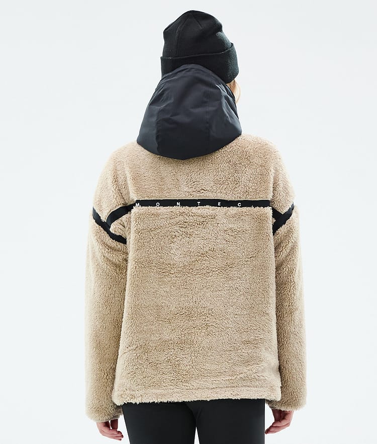 Montec Uniform W Fleece Hoodie Damen Sand/Black, Bild 5 von 6