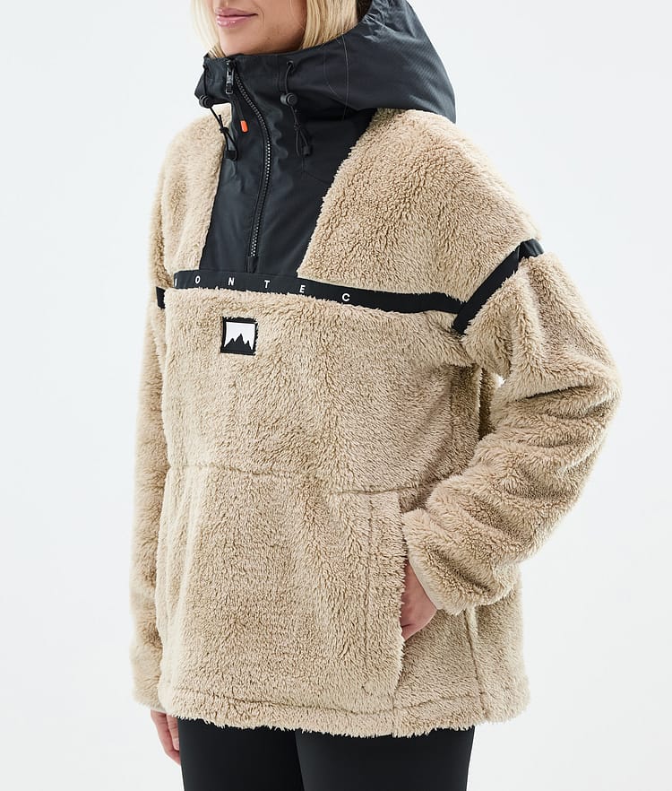 Montec Uniform W Fleece Hoodie Damen Sand/Black, Bild 6 von 6