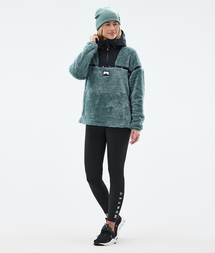 Montec Uniform W Fleece Hoodie Damen Atlantic/Black, Bild 3 von 6