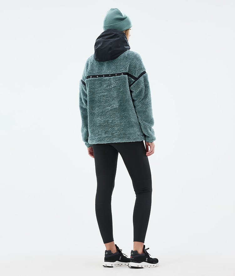 Montec Uniform W Fleece Hoodie Damen Atlantic/Black, Bild 4 von 6
