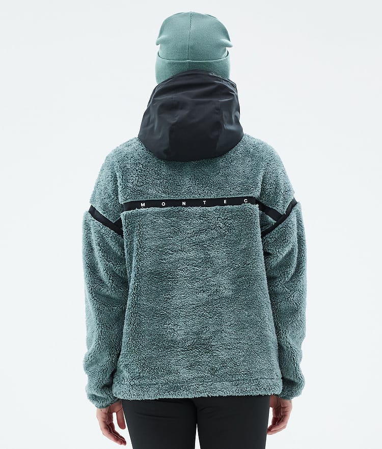 Montec Uniform W Fleece Hoodie Damen Atlantic/Black, Bild 5 von 6